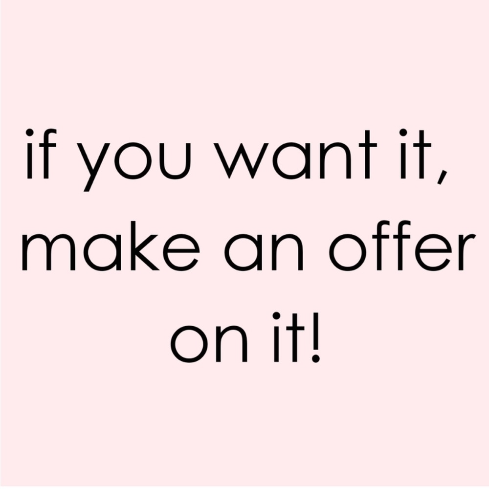 MAKE AN OFFER ✨💖